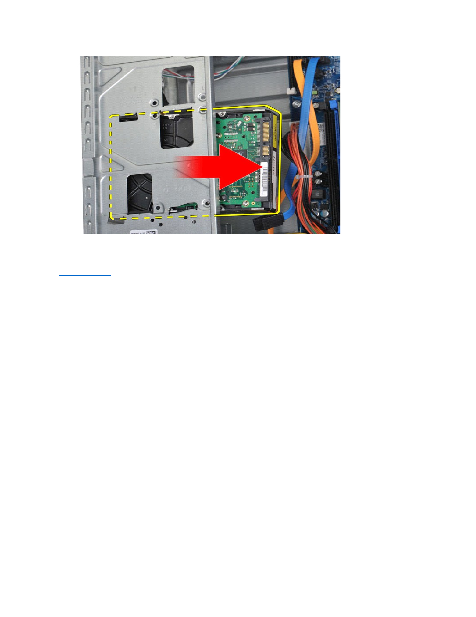 Replacing the hard drive | Dell Vostro 430 (Late 2009) User Manual | Page 25 / 48