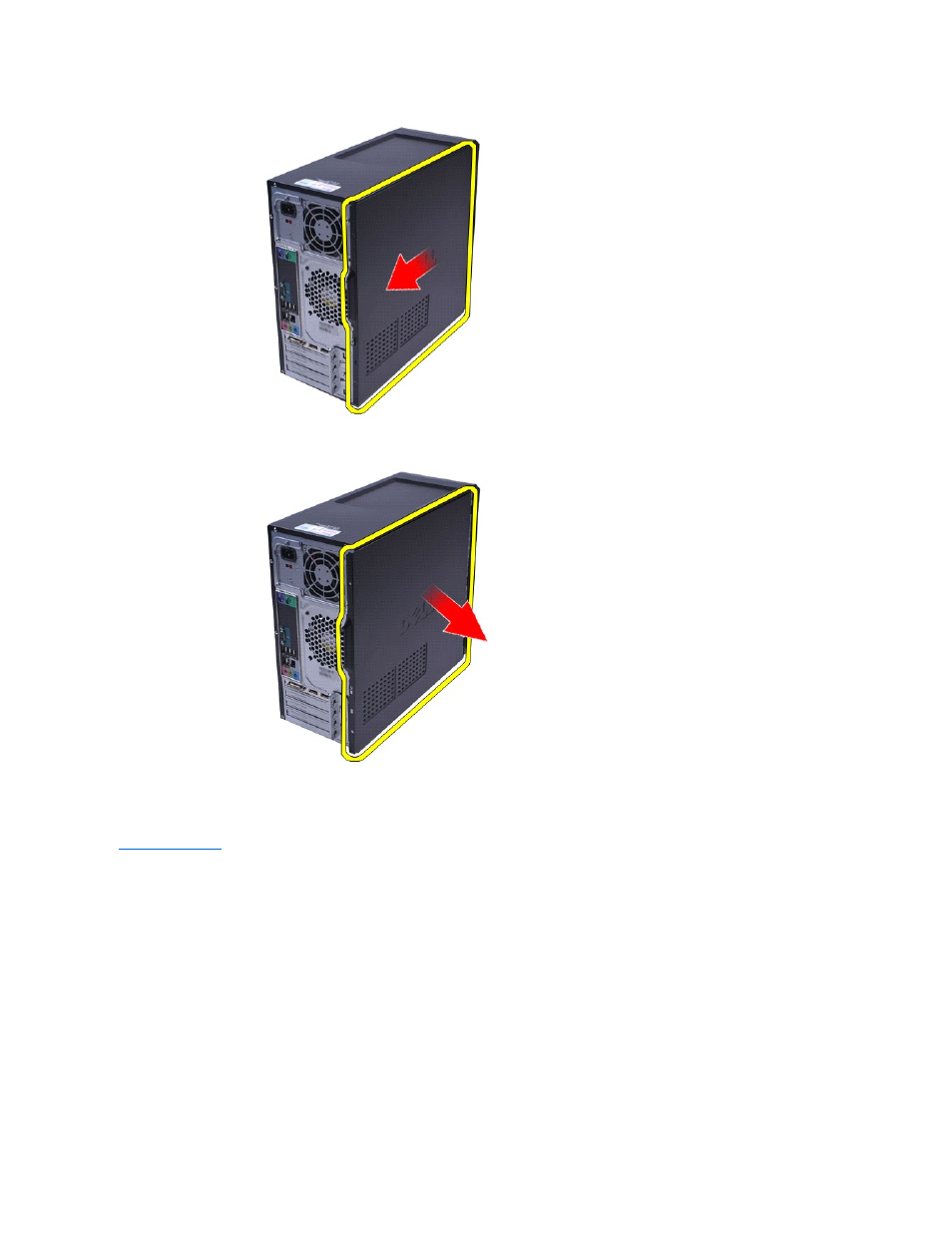 Replacing the cover | Dell Vostro 430 (Late 2009) User Manual | Page 43 / 48