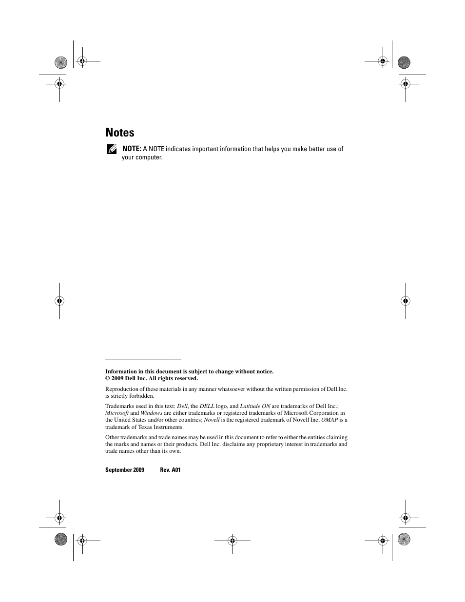 Dell Latitude E4200 (Late 2008) User Manual | Page 2 / 24