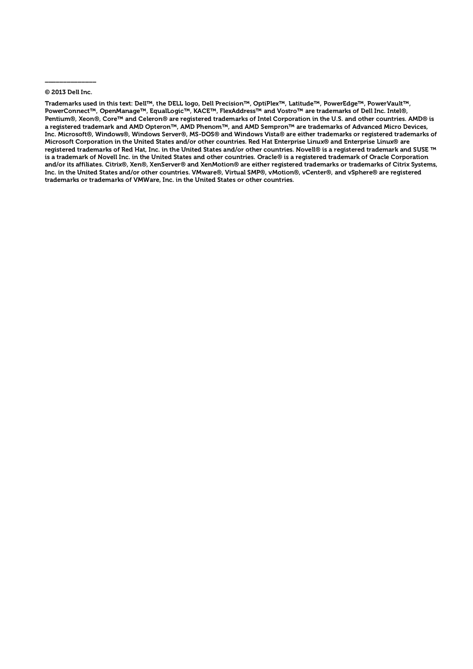 Dell Precision R7610 (Mid 2013) User Manual | Page 3 / 3