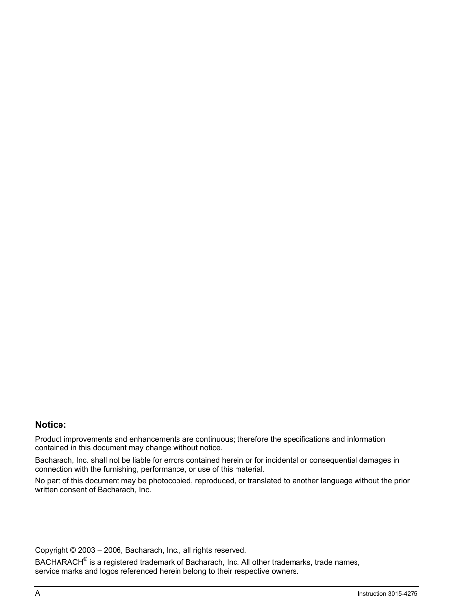 Bacharach AGM300 User Manual | Page 2 / 94