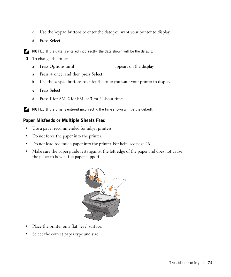Dell A960 All In One Personal Printer User Manual | Page 75 / 121