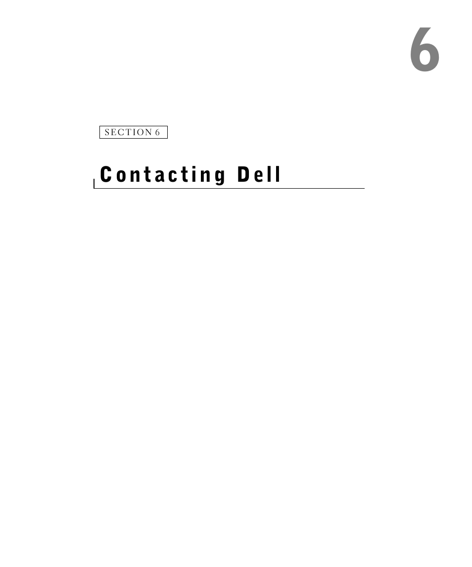 Contacting dell | Dell A960 All In One Personal Printer User Manual | Page 83 / 121