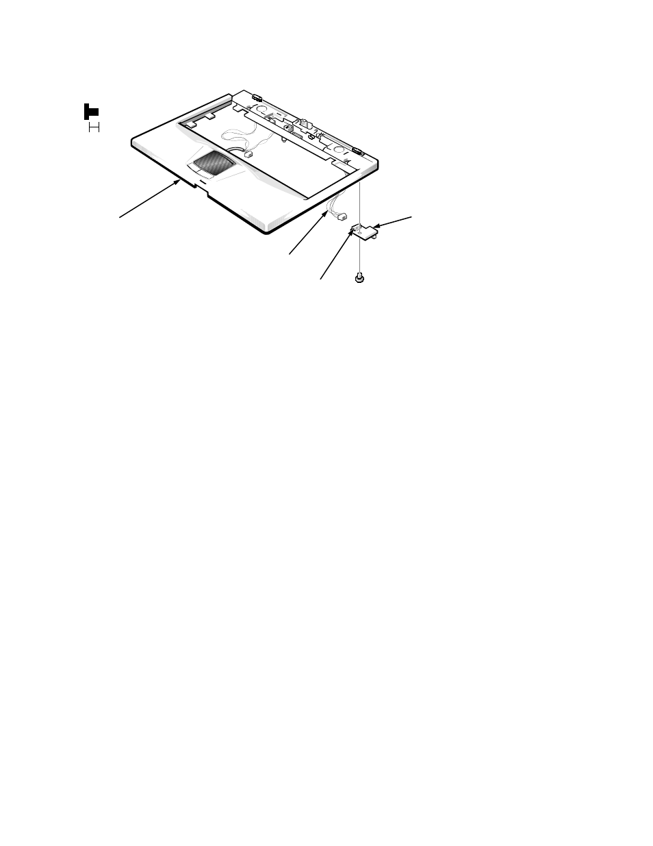 Ir board, Ir board -41, Figure 4-25. ir board removal -41 | Figure 4-25. ir board removal | Dell Inspiron 3000 User Manual | Page 77 / 112