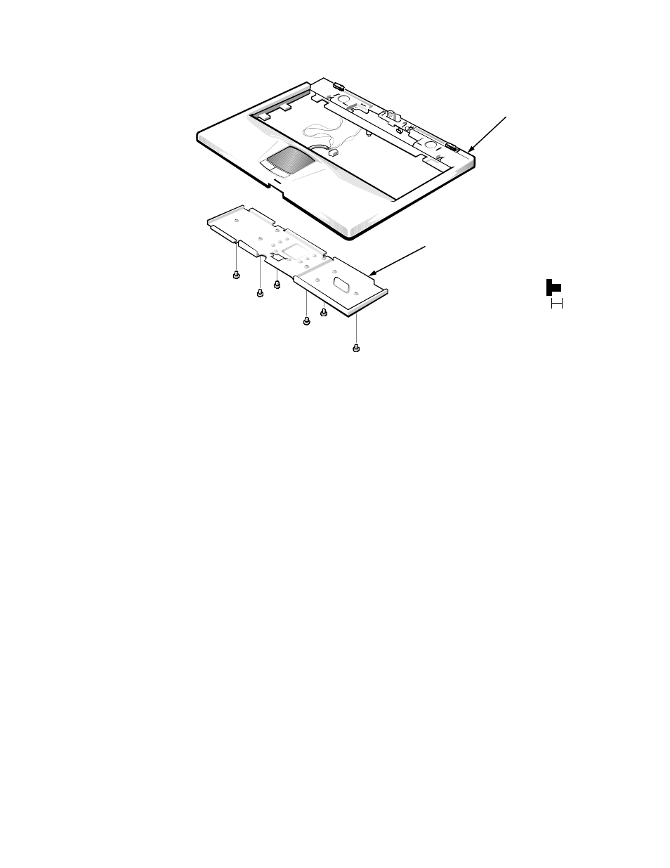 Hard-disk drive heat sink, Hard-disk drive heat sink -42, Figure 4-26. hard-disk drive heat sink removal -42 | Figure 4-26. hard-disk drive heat sink removal | Dell Inspiron 3000 User Manual | Page 78 / 112