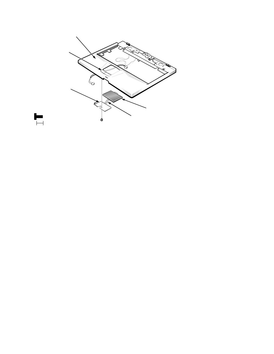 Touch-pad assembly, Touch-pad assembly -43, Figure 4-27. touch-pad assembly removal -43 | Dell Inspiron 3000 User Manual | Page 79 / 112