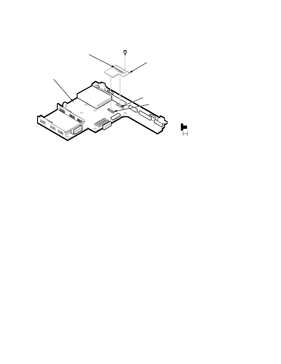 Lvds board, Lvds board -49, Figure 4-32. lvds board removal -49 | Figure 4-32. lvds board removal | Dell Inspiron 3000 User Manual | Page 85 / 112