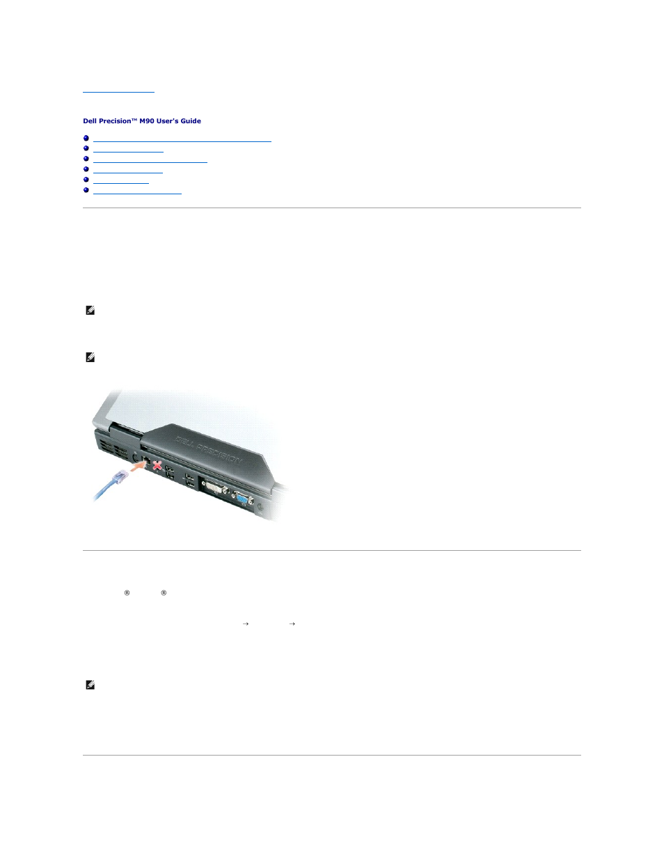 Using networks, Network setup wizard | Dell Precision M90 User Manual | Page 54 / 108