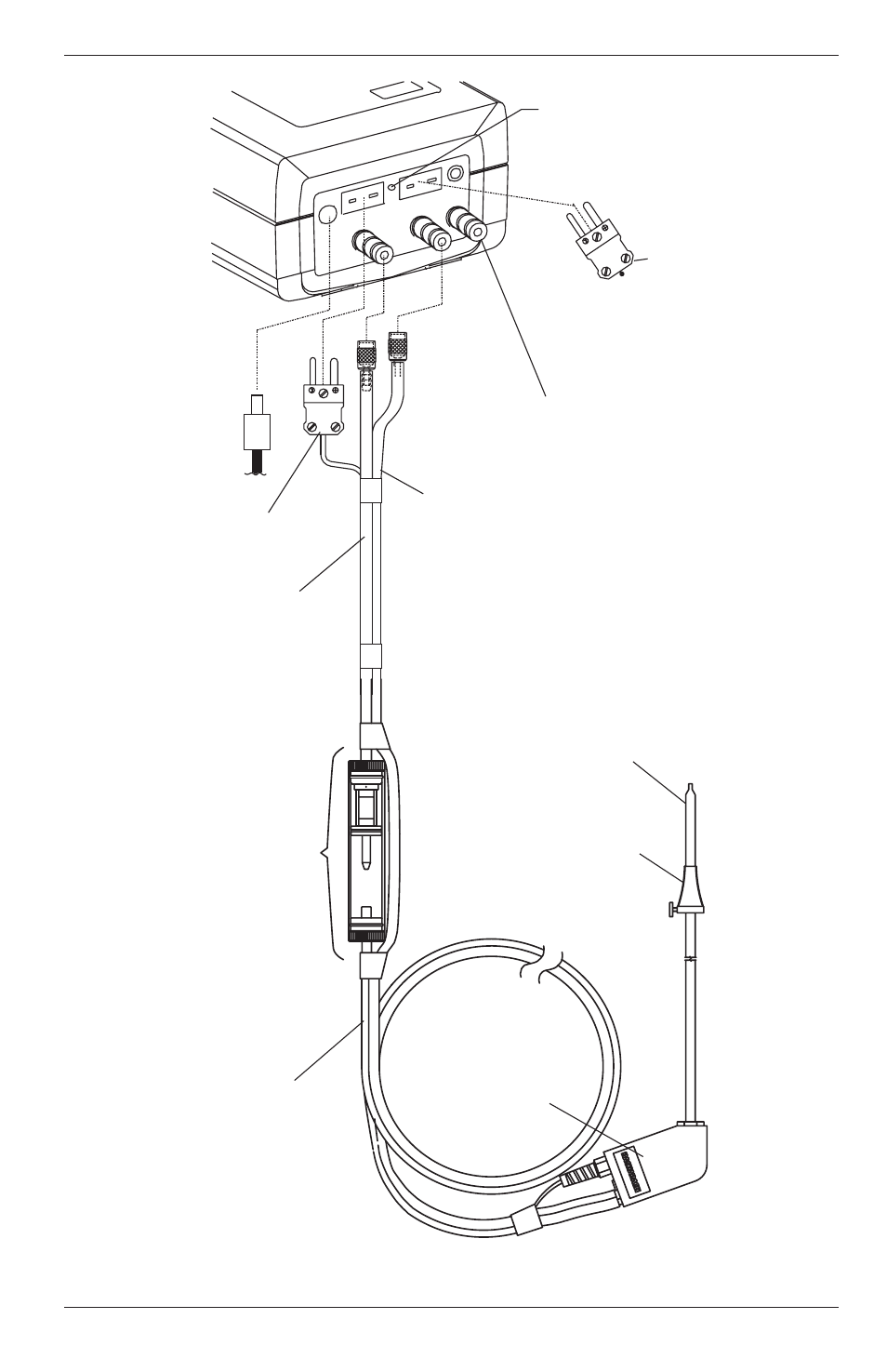 Figure 3-2. connecting the probe to the analyzer, 3 setup | Bacharach Portable Combustion Analyzer 24-9351 User Manual | Page 15 / 100