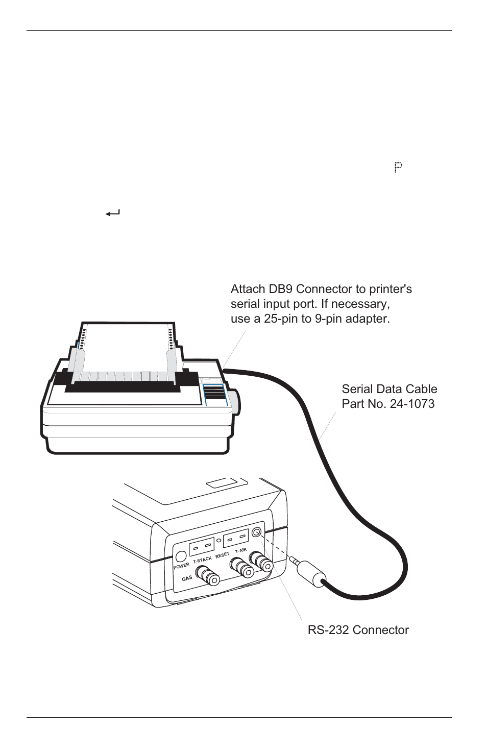24 clear memory screen -31, Keys to move the cursor | Bacharach Portable Combustion Analyzer 24-9351 User Manual | Page 46 / 100