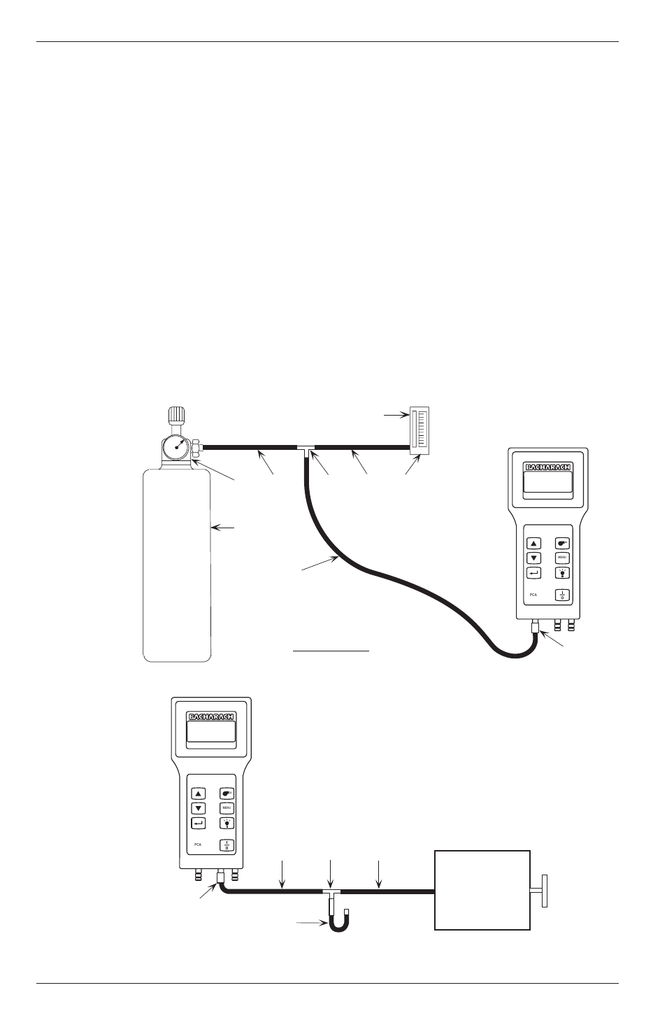 2 calibration fixtures, 2 calibration fixtures -2, Figure 5-1. calibration fixtures | Gas fixture draft fixture, 2 calibration | Bacharach Portable Combustion Analyzer 24-9351 User Manual | Page 50 / 100