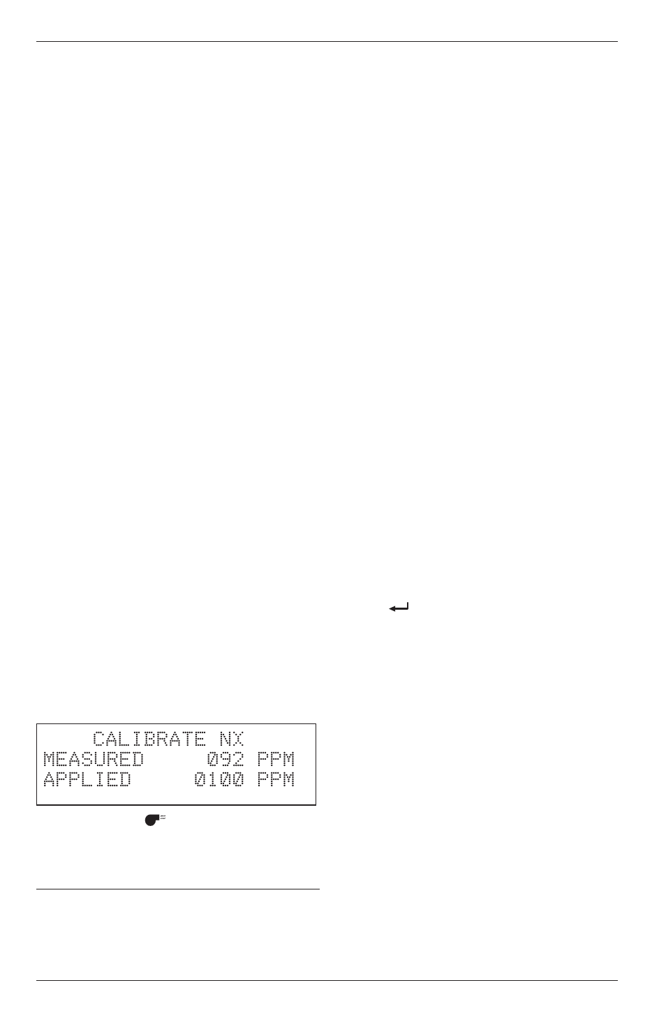8 calibrate nx, 8 calibrate nx -8 | Bacharach Portable Combustion Analyzer 24-9351 User Manual | Page 56 / 100