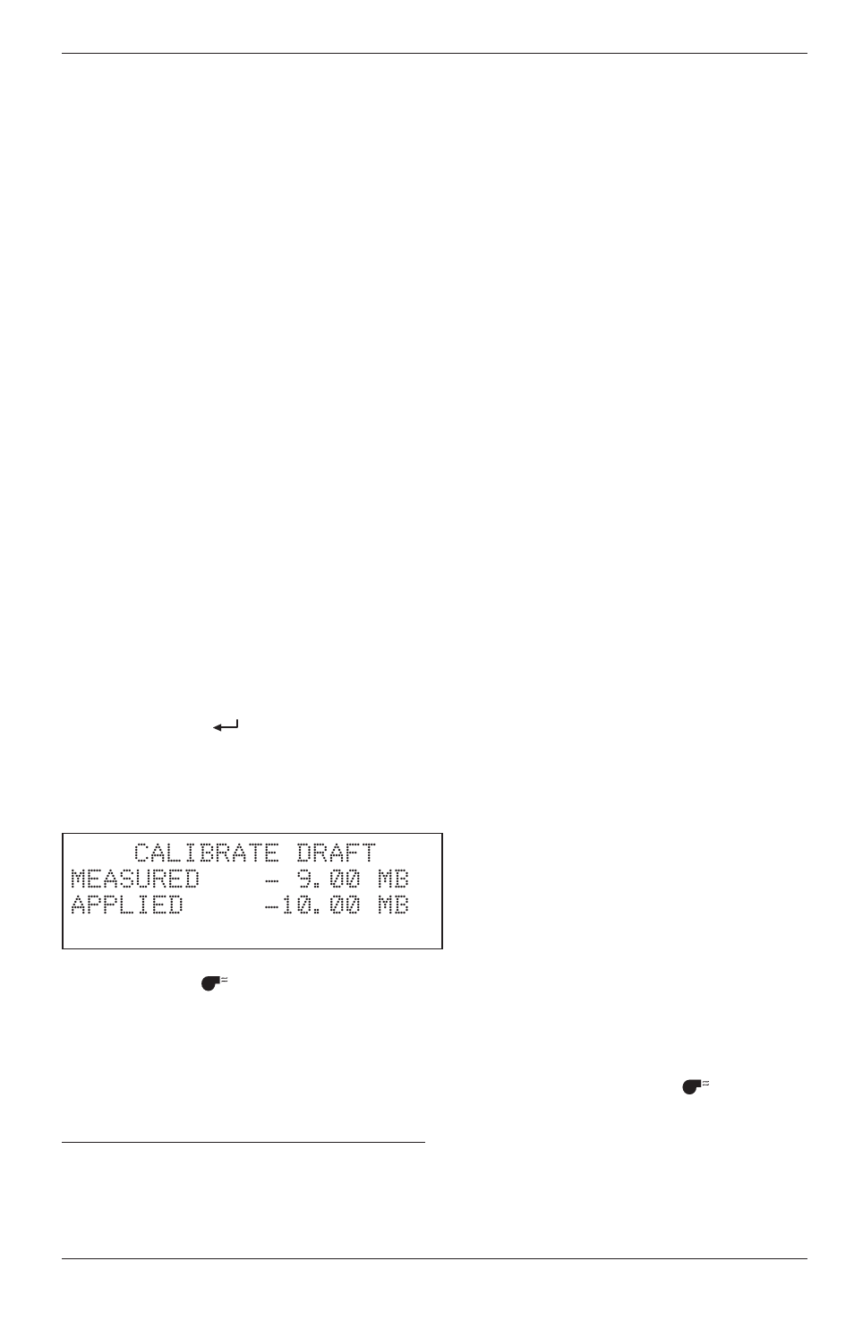 10 calibrate draft, 10 calibrate draft -11 | Bacharach Portable Combustion Analyzer 24-9351 User Manual | Page 59 / 100