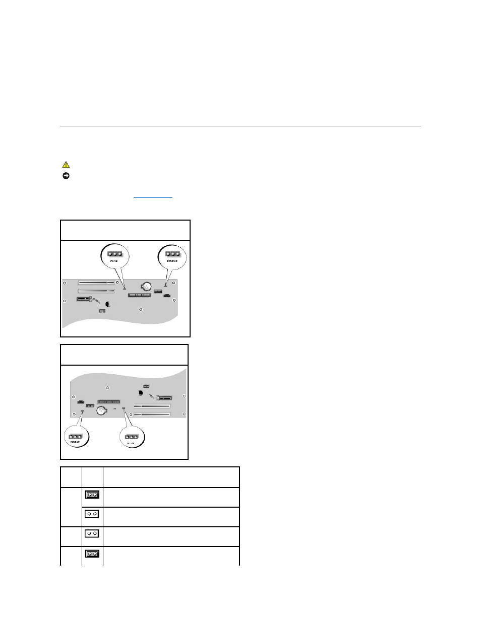 Clearing forgotten passwords, Floppy drive | Dell OptiPlex 210L User Manual | Page 10 / 150