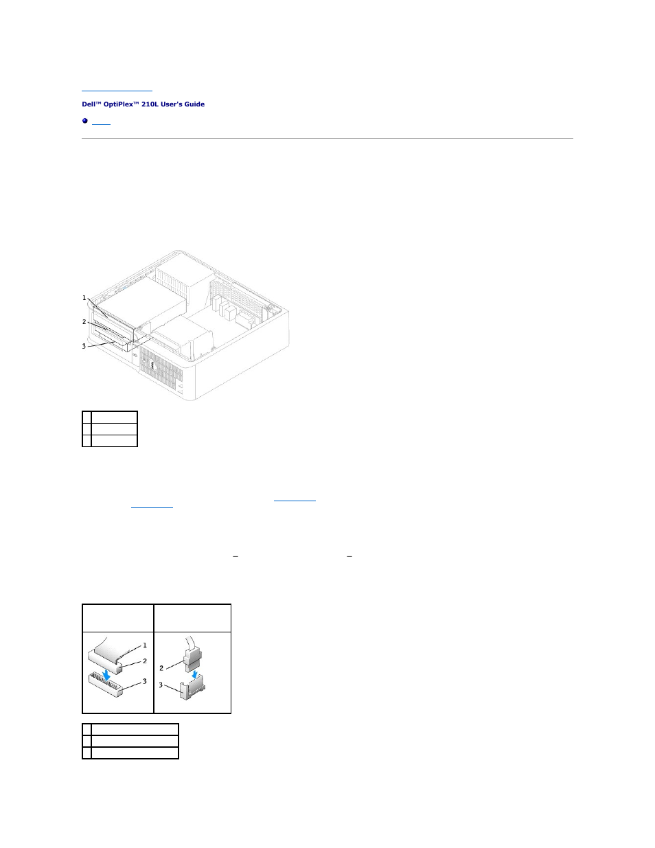 Drives, General installation guidelines | Dell OptiPlex 210L User Manual | Page 106 / 150