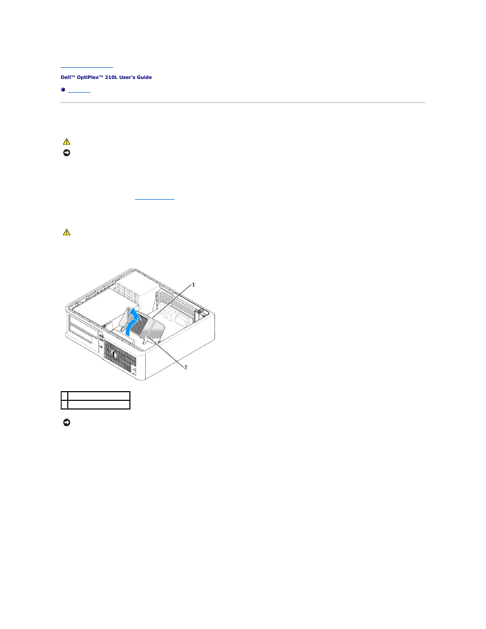 Processor, Removing the processor | Dell OptiPlex 210L User Manual | Page 118 / 150