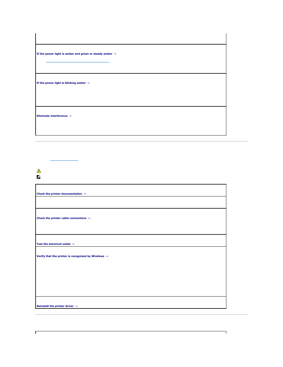 Printer problems, Restoring default settings | Dell OptiPlex 210L User Manual | Page 134 / 150