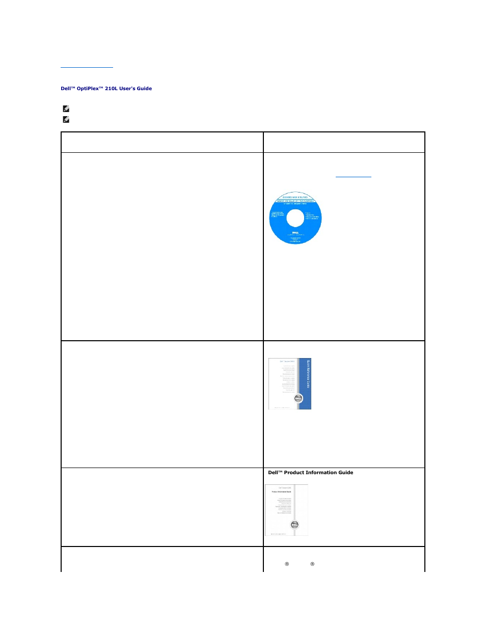 Finding information | Dell OptiPlex 210L User Manual | Page 20 / 150