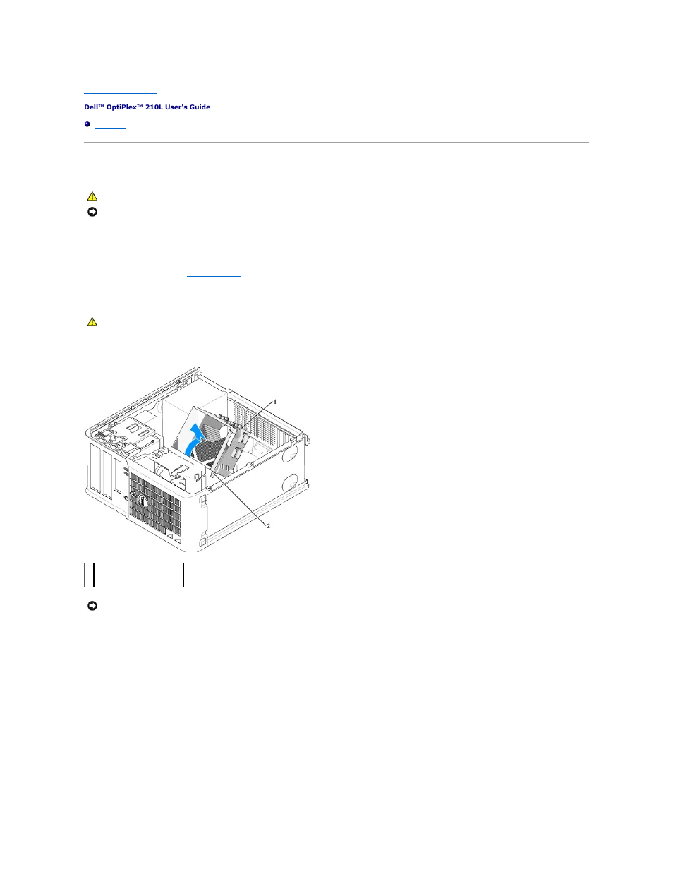 Processor, Removing the processor | Dell OptiPlex 210L User Manual | Page 77 / 150