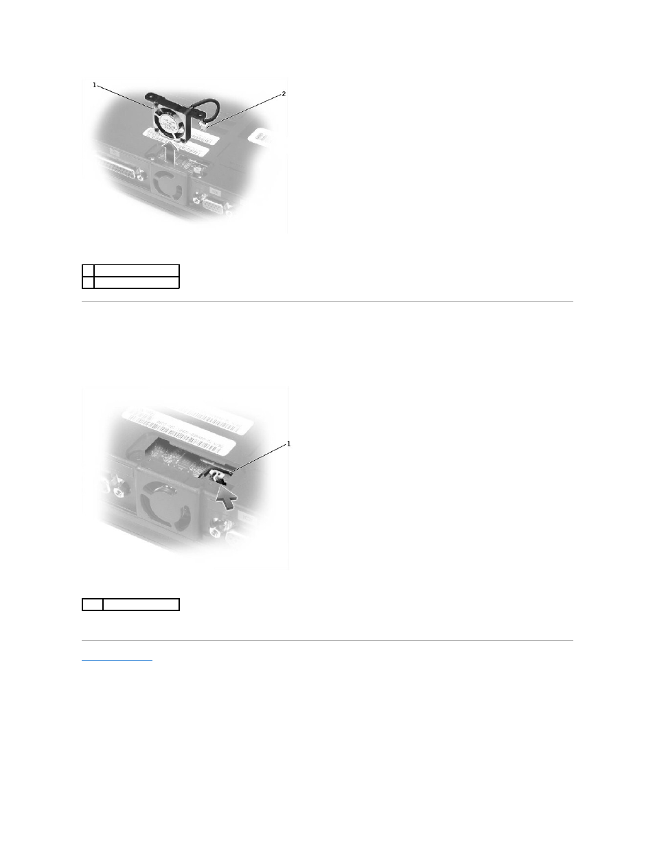 Replacing the back-panel fan | Dell Inspiron 2650 User Manual | Page 28 / 87