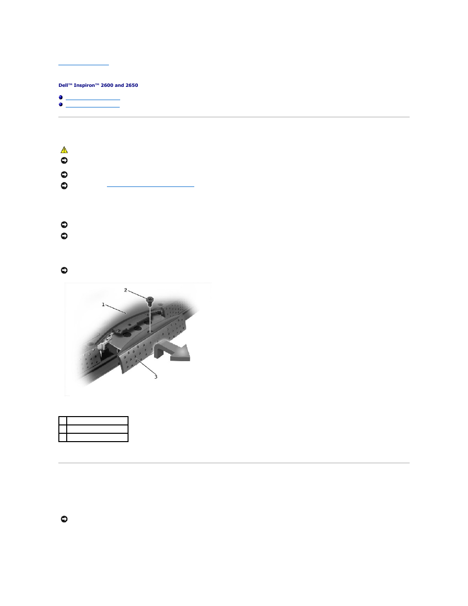 Hard drive, Removing the hard drive, Replacing the hard drive | Dell Inspiron 2650 User Manual | Page 29 / 87