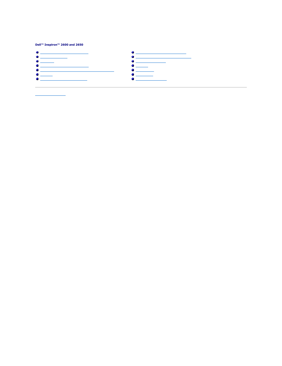 Removing and replacing parts | Dell Inspiron 2650 User Manual | Page 45 / 87