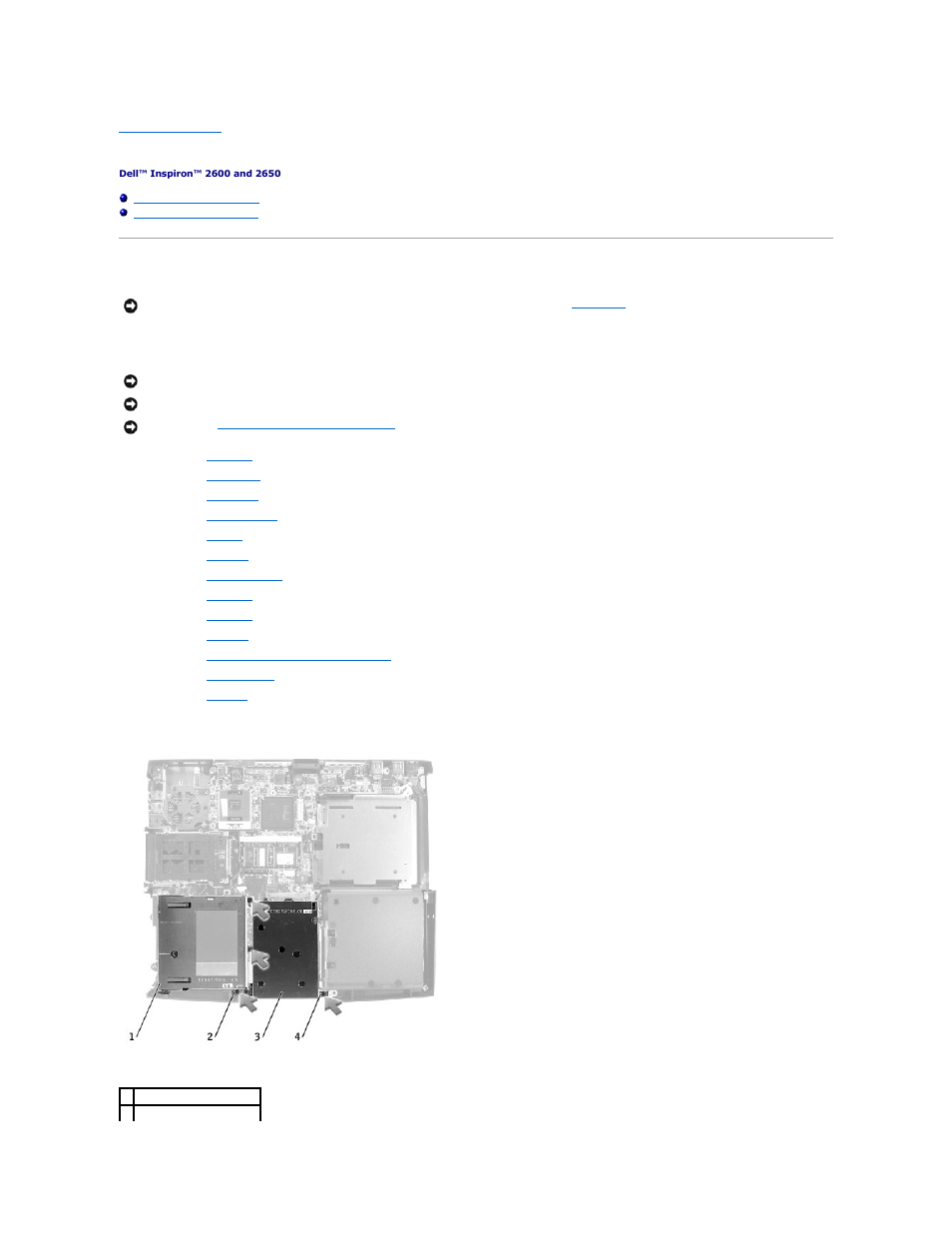 System board, Removing the system board | Dell Inspiron 2650 User Manual | Page 62 / 87