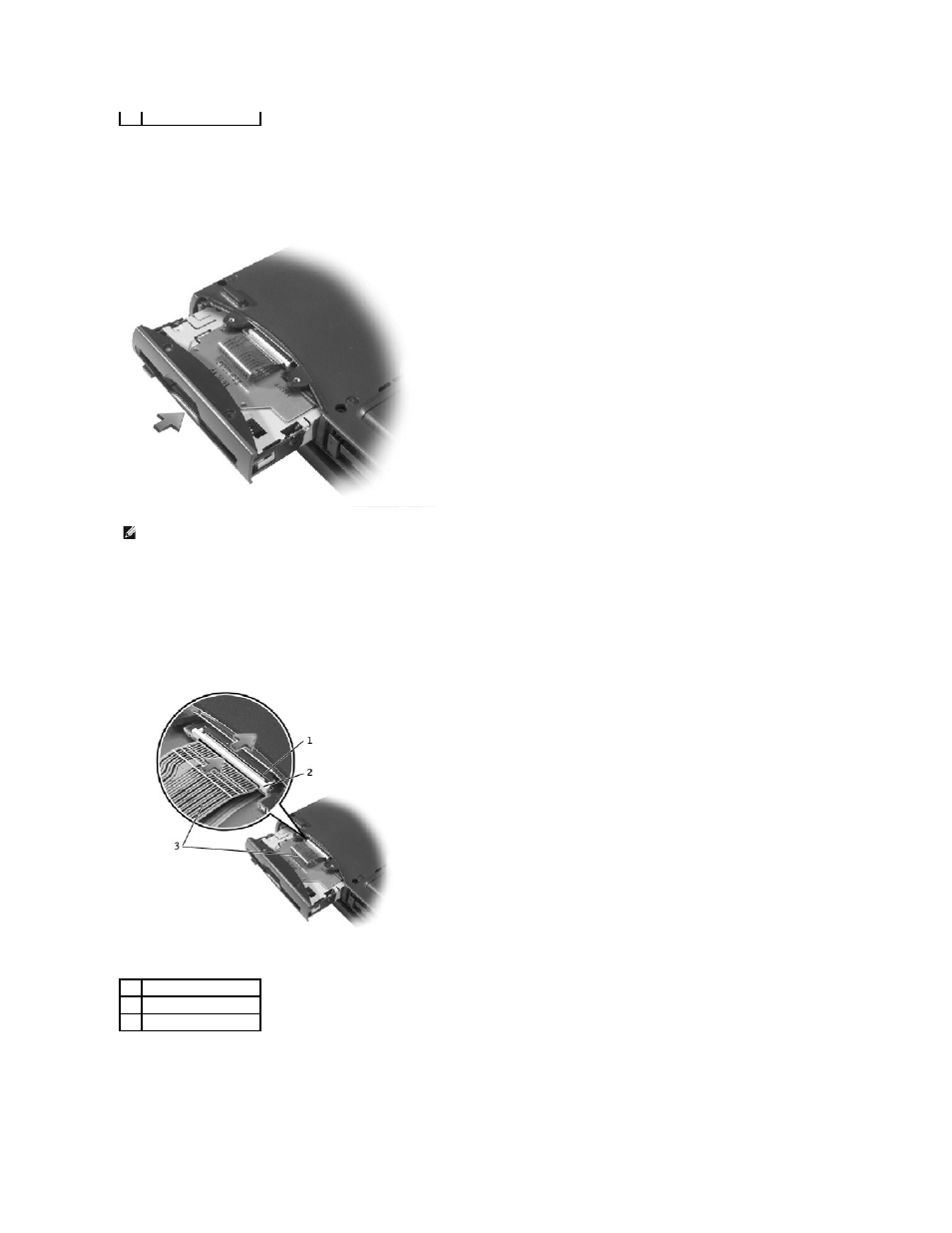 Installing a floppy drive | Dell Inspiron 2650 User Manual | Page 84 / 87