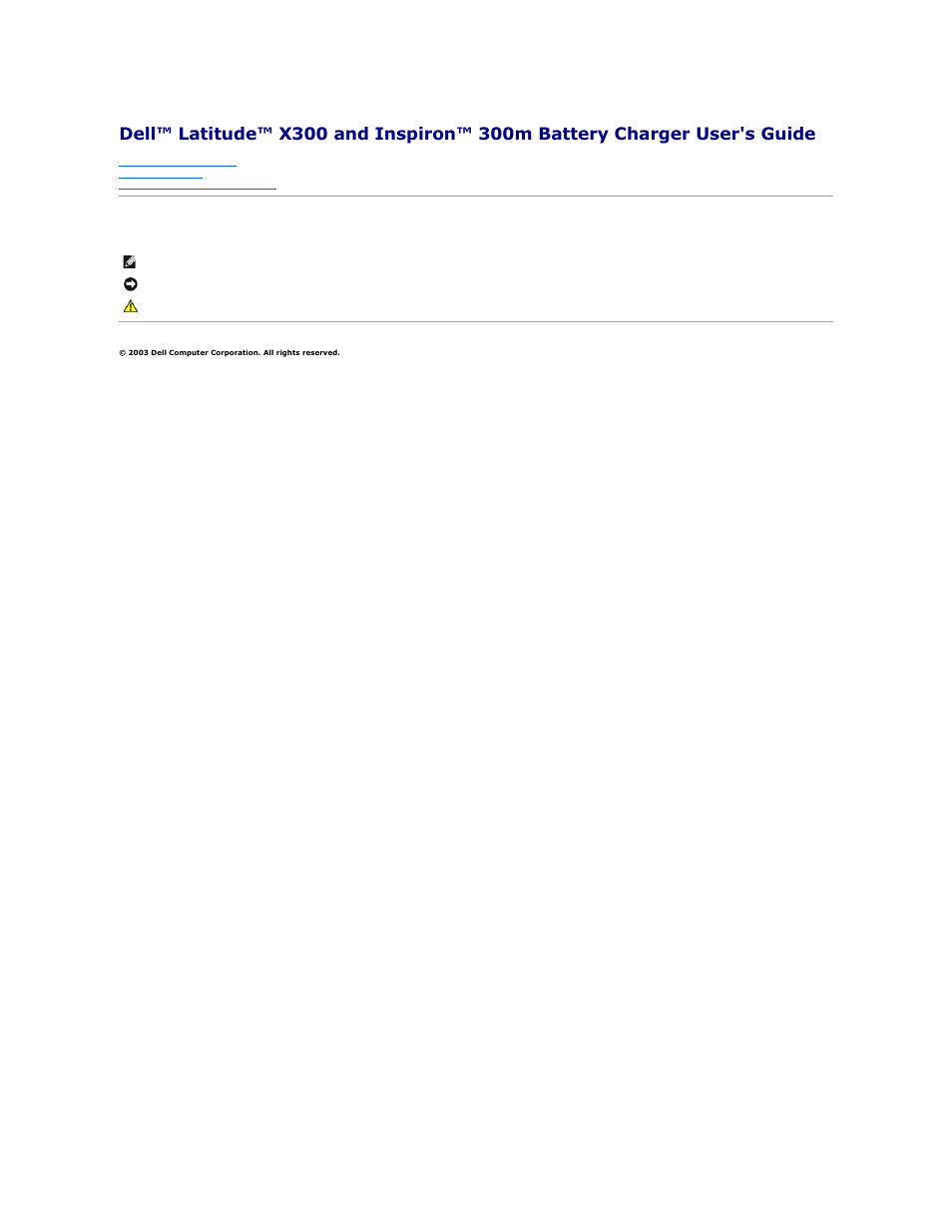 Dell Inspiron 300m User Manual | 18 pages