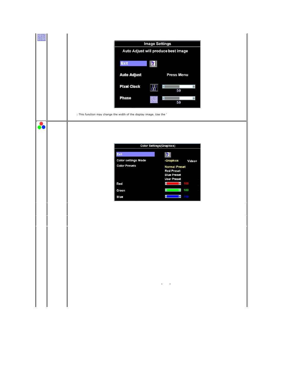 Dell E1609WFP Monitor User Manual | Page 16 / 27