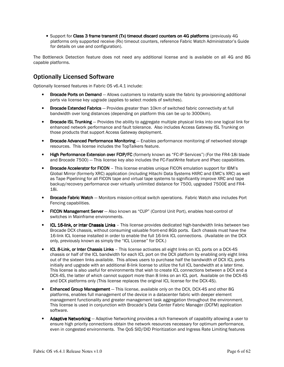 Optionally licensed software | Dell POWEREDGE M1000E User Manual | Page 6 / 62