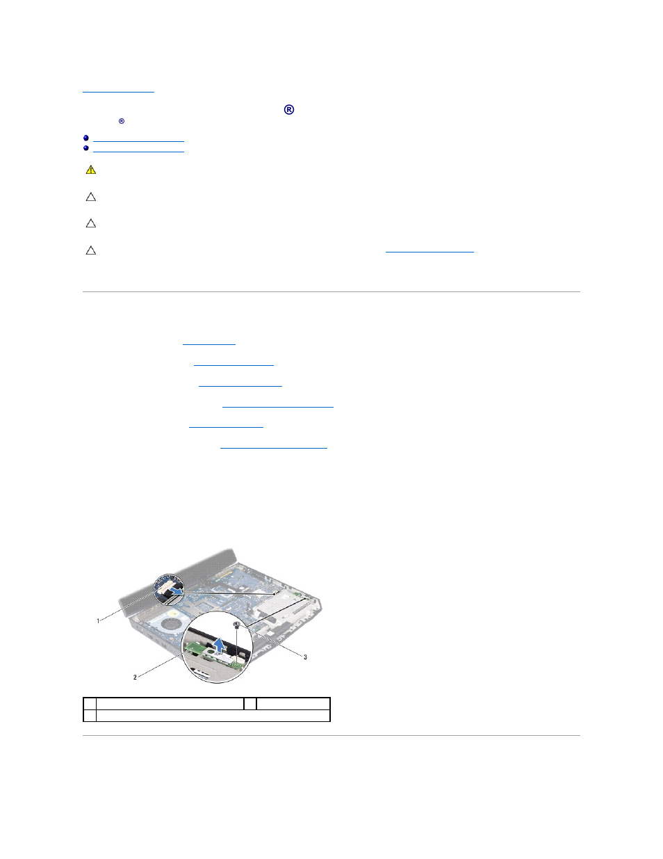 Internal card with bluetooth® wireless technology, Removing the bluetooth card, Replacing the bluetooth card | Dell Alienware M14x (Early 2011) User Manual | Page 10 / 52