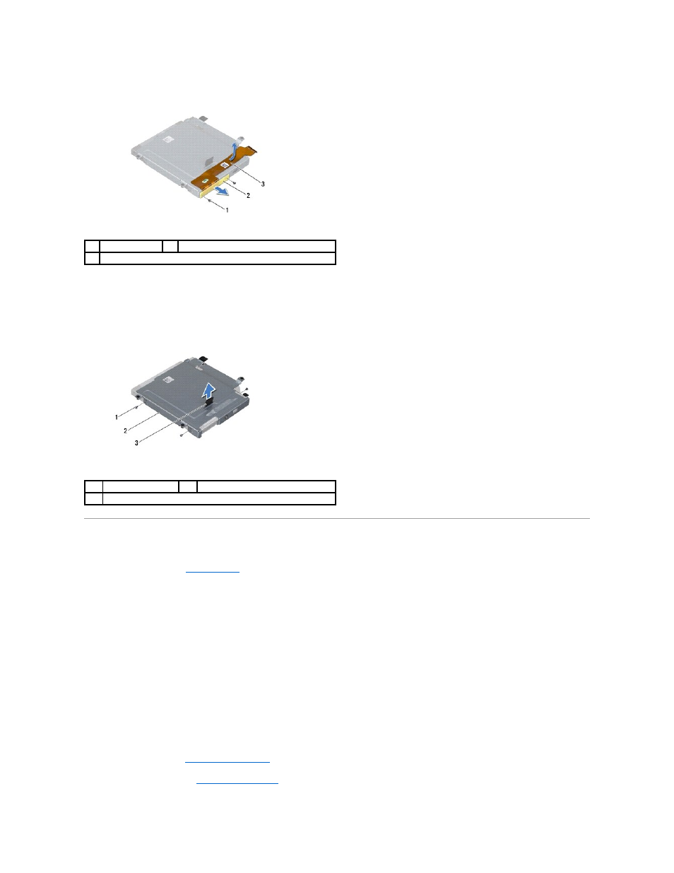 Replacing the optical drive | Dell Alienware M14x (Early 2011) User Manual | Page 37 / 52