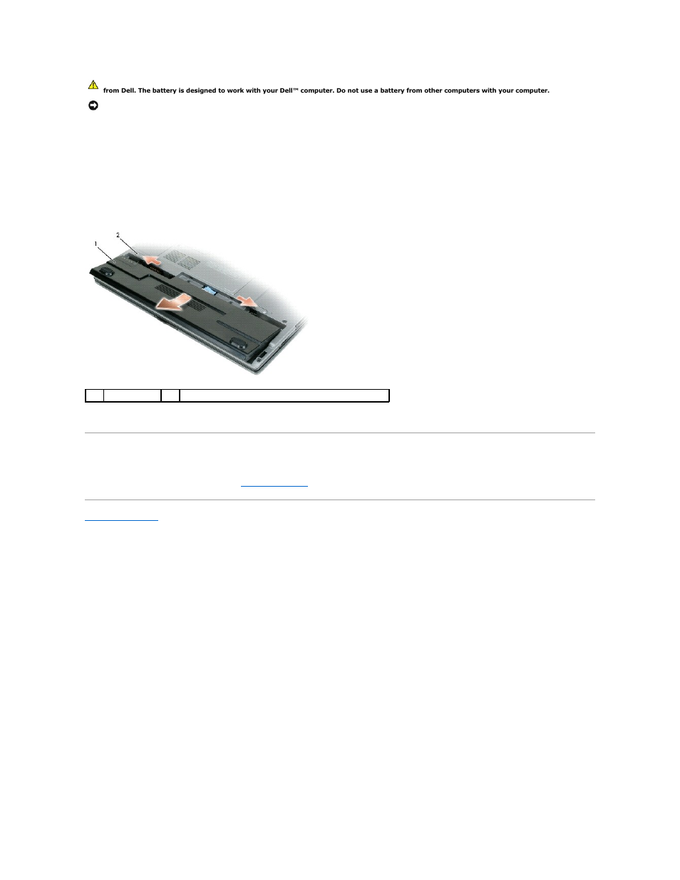 Storing a battery | Dell Latitude D420 User Manual | Page 13 / 100