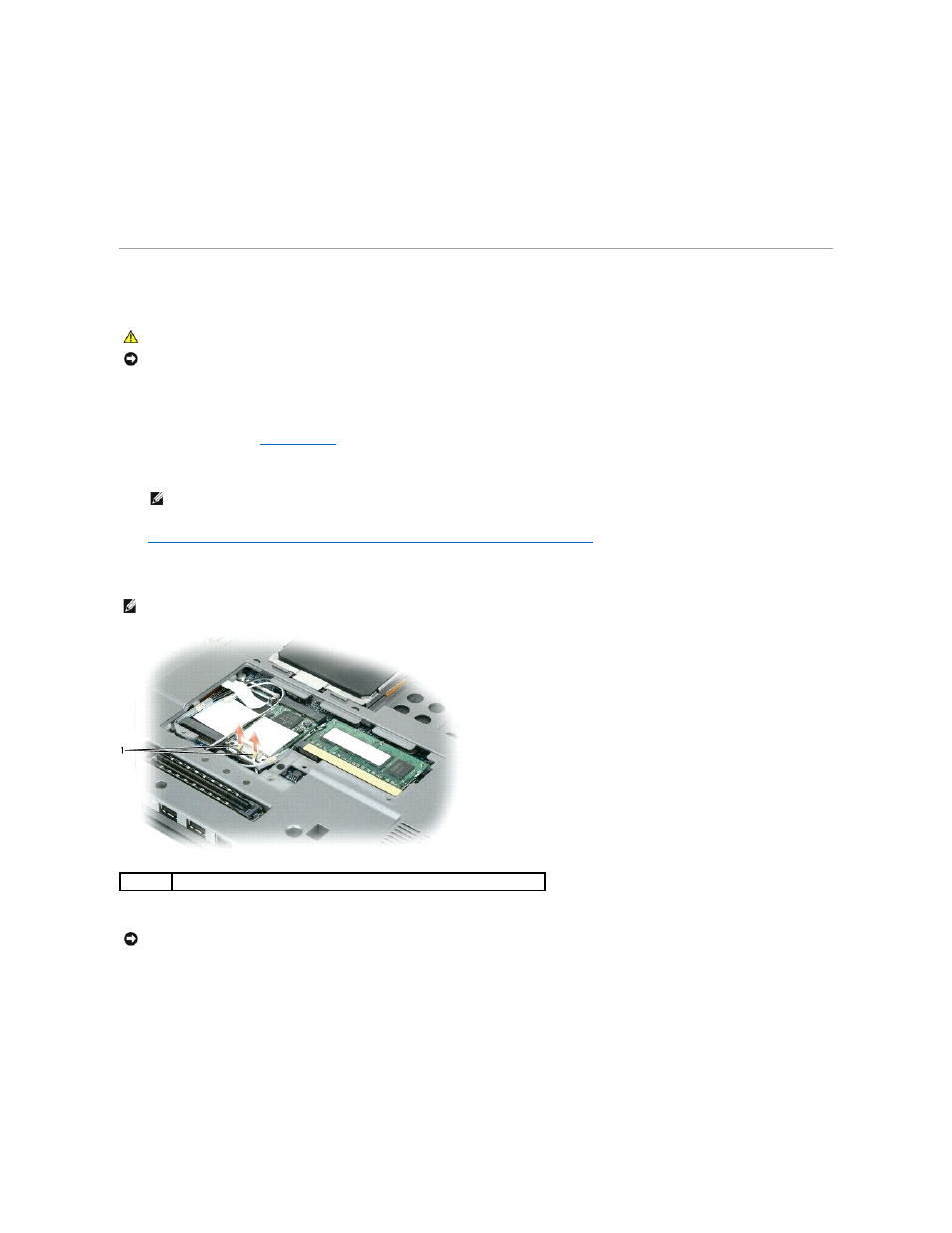 Mini-cards, Wireless local area network (wlan) cards | Dell Latitude D420 User Manual | Page 57 / 100