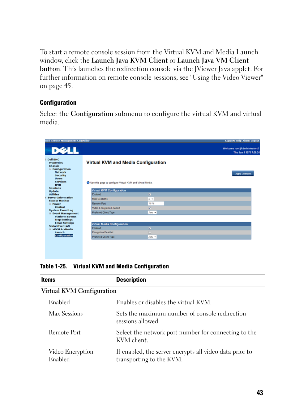 Dell PowerEdge C6220 II User Manual | Page 43 / 62