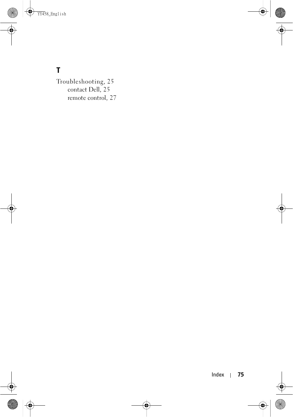 Dell 1201MP Projector User Manual | Page 75 / 76