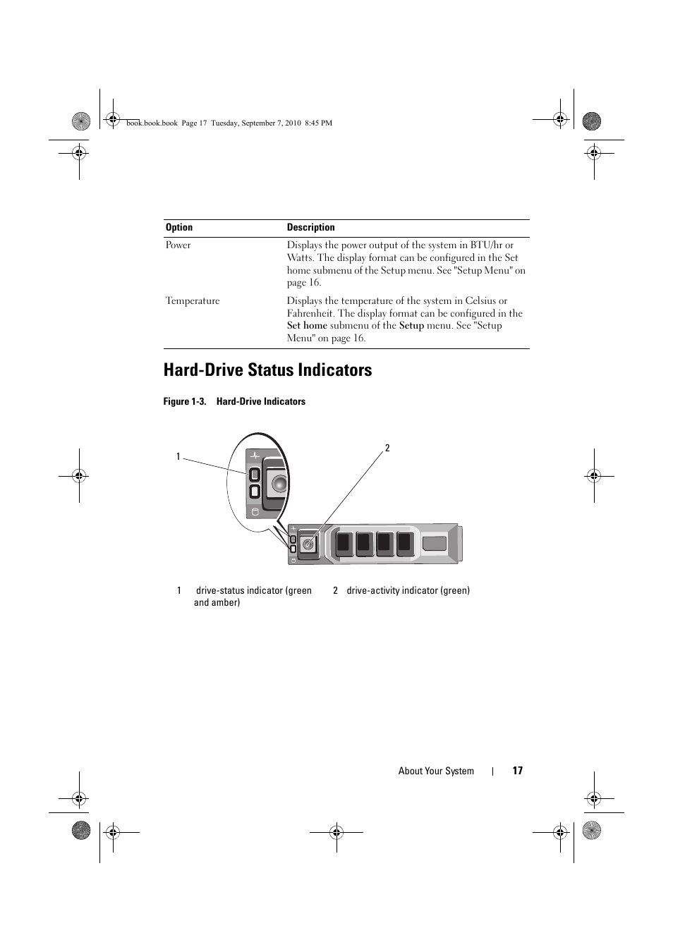 Hard-drive status indicators | Dell DX6004S User Manual | Page 17 / 168