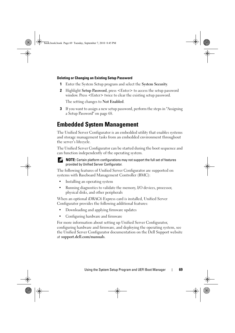 Embedded system management | Dell DX6004S User Manual | Page 69 / 168