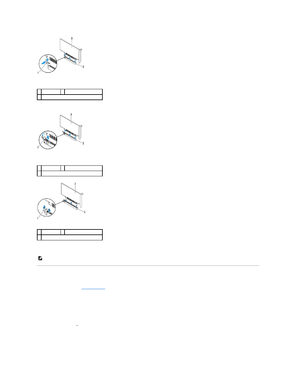 Replacing pci express cards | Dell Inspiron 620 (Mid 2011) User Manual | Page 8 / 43