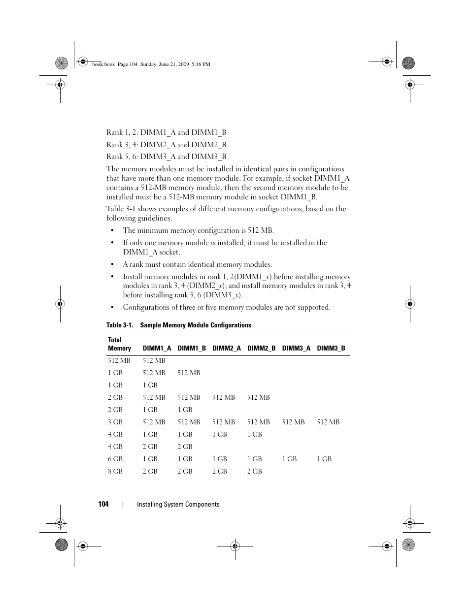 Dell PowerEdge R300 User Manual | Page 104 / 186