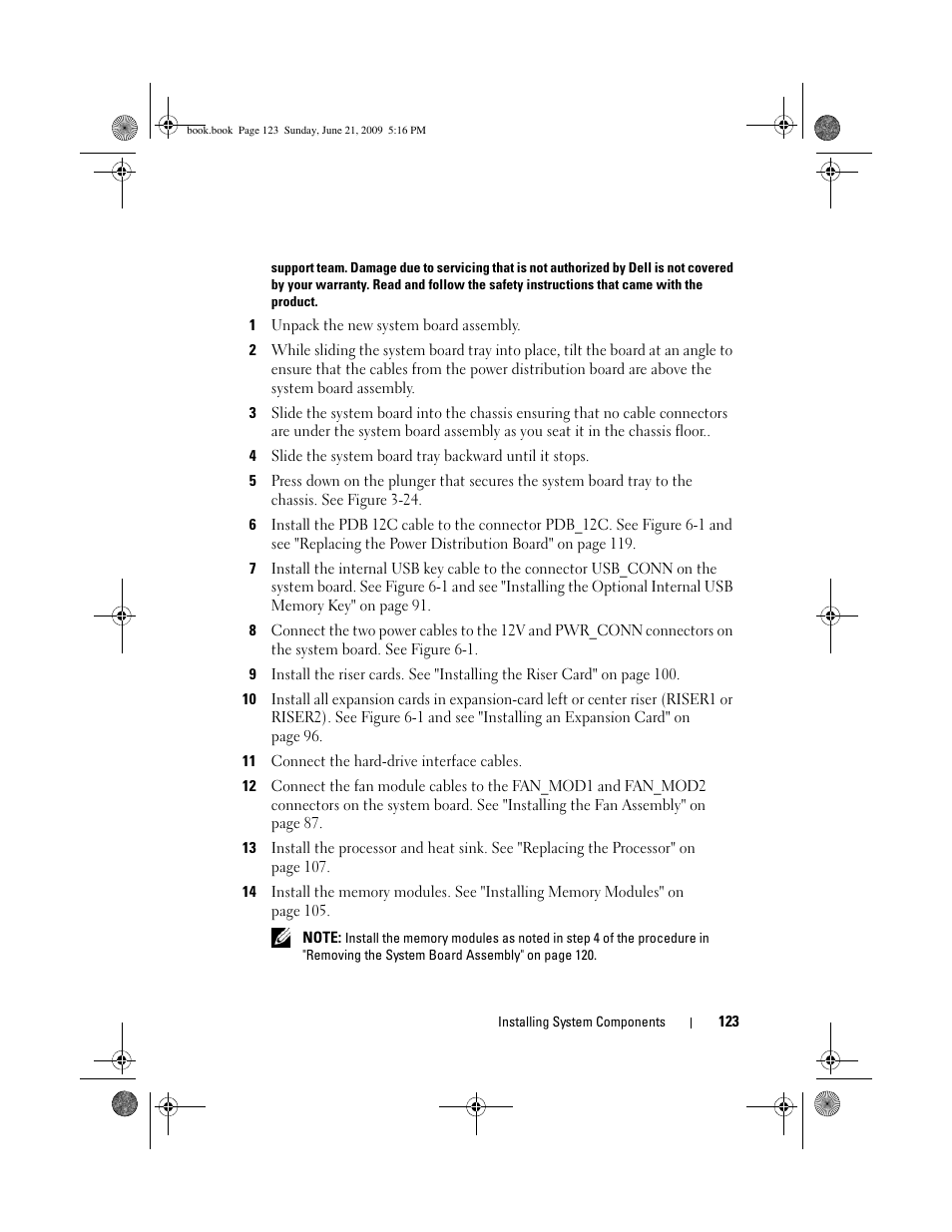 Dell PowerEdge R300 User Manual | Page 123 / 186
