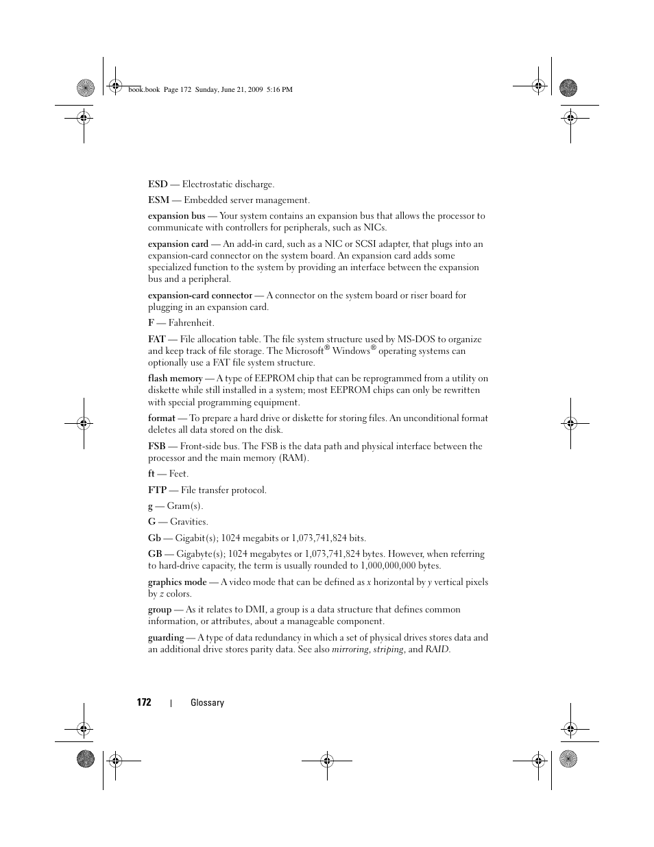 Dell PowerEdge R300 User Manual | Page 172 / 186