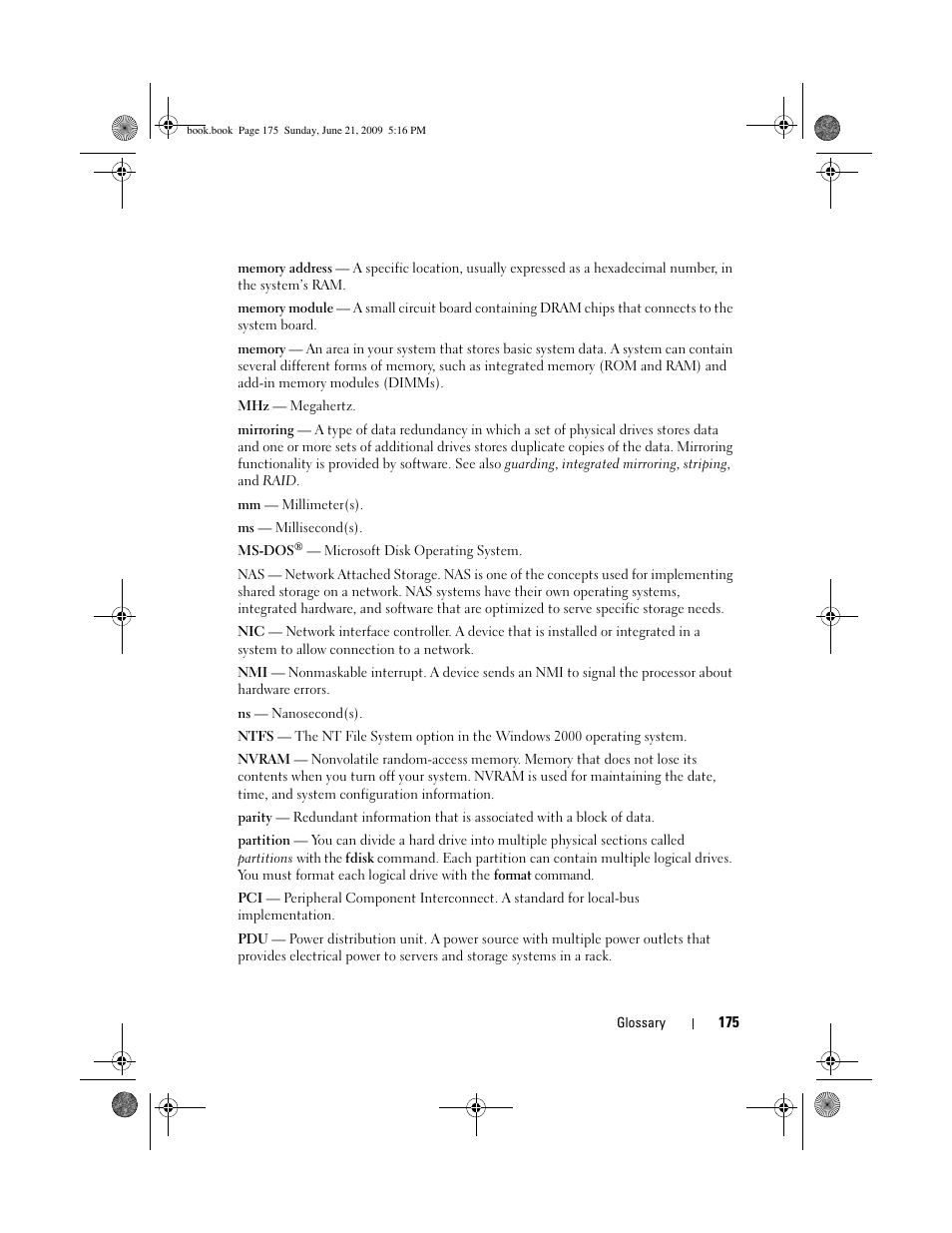 Dell PowerEdge R300 User Manual | Page 175 / 186