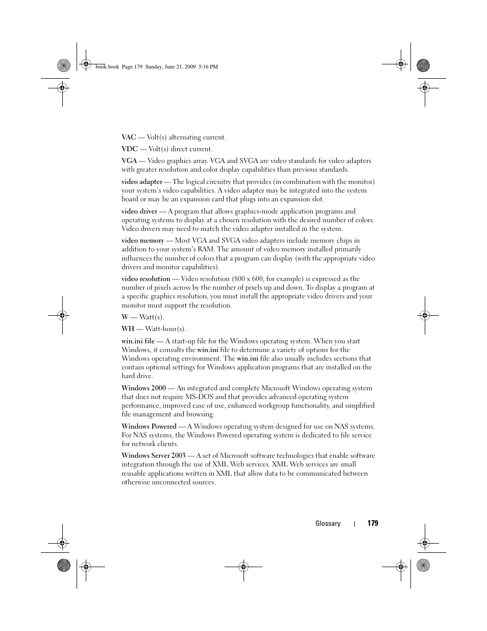 Dell PowerEdge R300 User Manual | Page 179 / 186