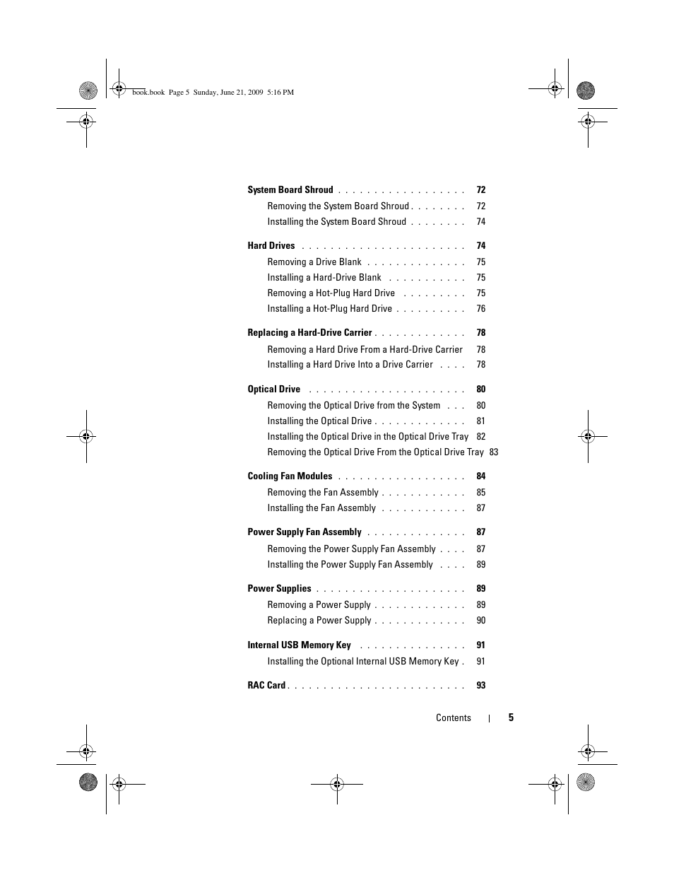 Dell PowerEdge R300 User Manual | Page 5 / 186