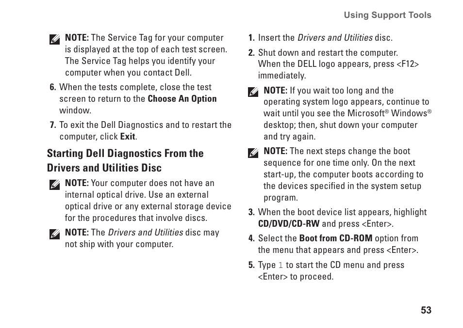 Dell Inspiron 13 (N3010, Mid 2010) User Manual | Page 55 / 90