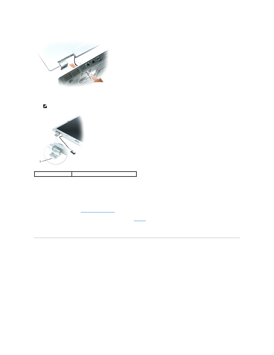 Display bezel | Dell Precision M90 User Manual | Page 22 / 55
