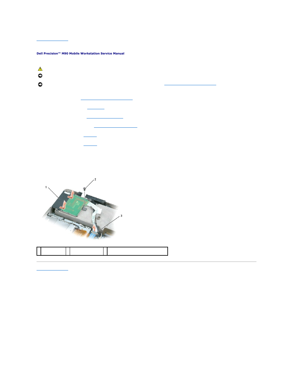 Smart card reader | Dell Precision M90 User Manual | Page 44 / 55