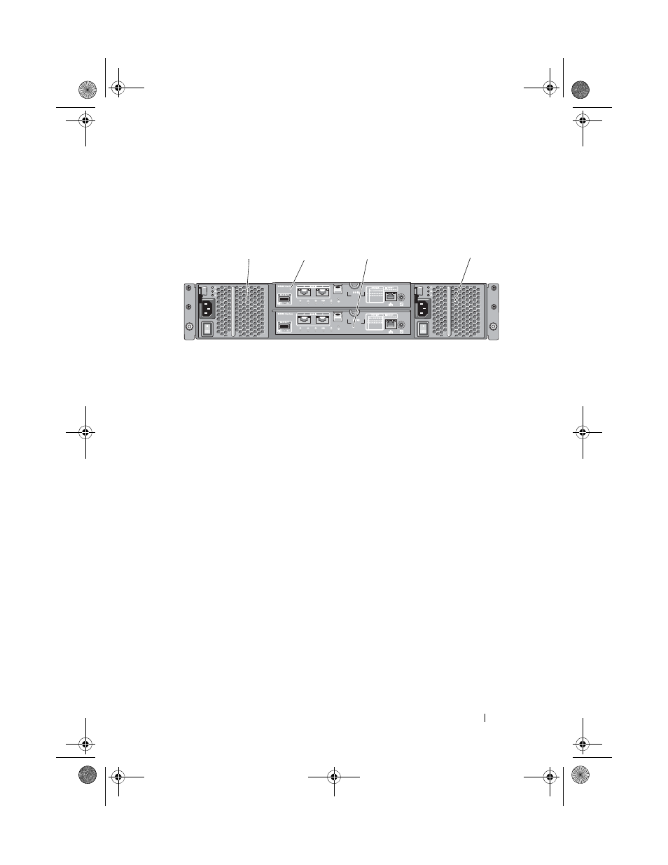 Back-panel features and indicators | Dell POWERVAULT MD3620I User Manual | Page 27 / 294